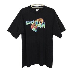 Q-Tees Of California Vintage Made In USA Space Jam Tee Men's XL
